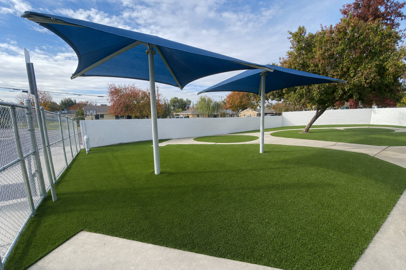 Commercial turf installation in West Melbourne, FL