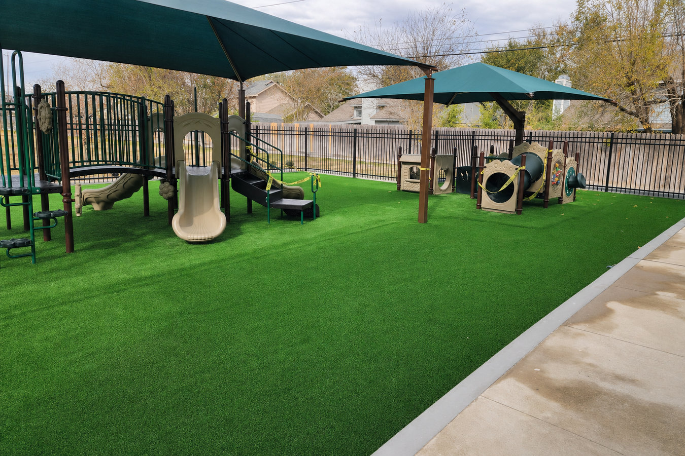 Turf for playgrounds in West Melbourne, FL